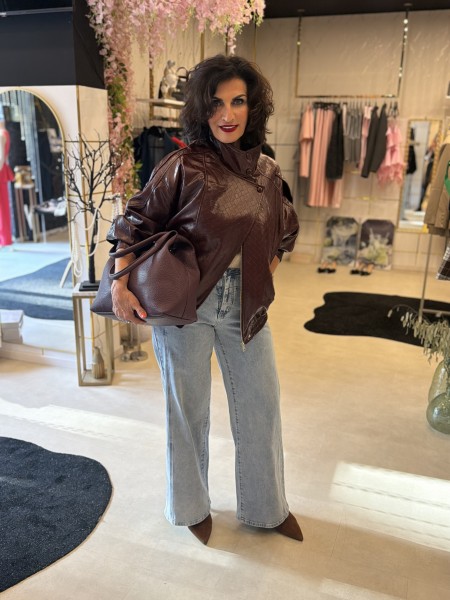 SIENNA Jacke Bordeaux