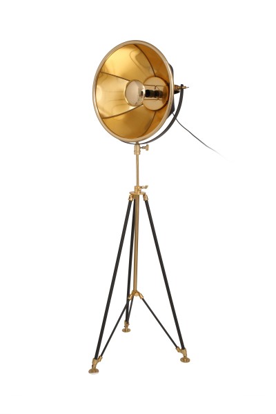 Design Stehlampe Bowie 125 Schwarz / Gold