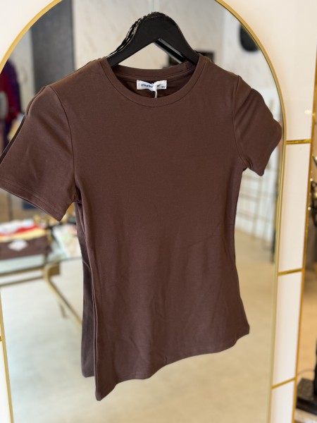 Basic-Shirt kurzarm verschiedene Farben One Size