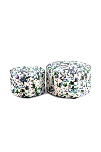 Hocker Indira 110 2er-Set Forest