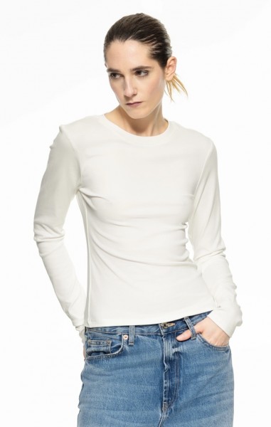 Basic Langarm-Shirt verschiedene Farben