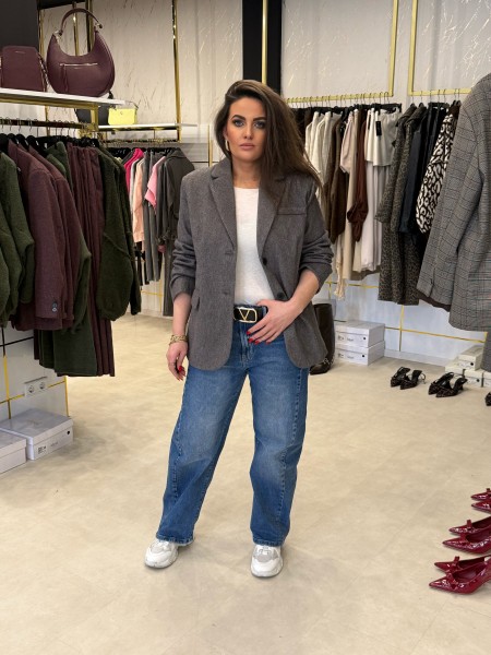 Blazer grau One Size