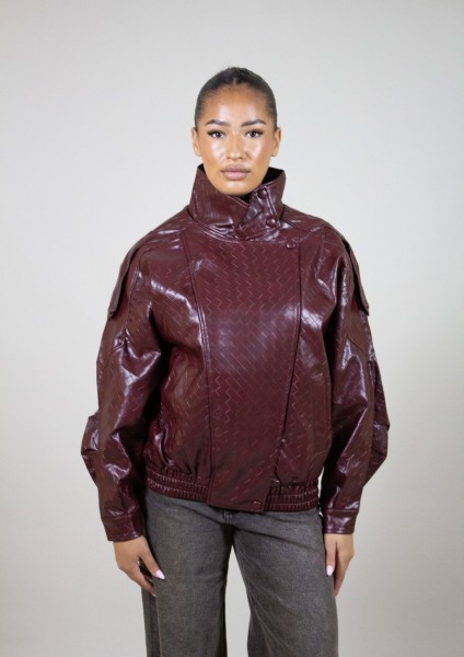 SIENNA Jacke Bordeaux