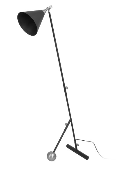Stehlampe im Industrial Style Celeste 225 Schwarz / Silber