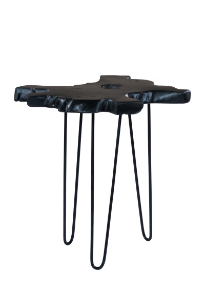 Design - Beistelltisch Woodstock 125 Schwarz