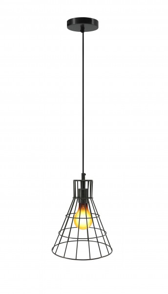 Design-Hängelampe Bellatrix Schwarz